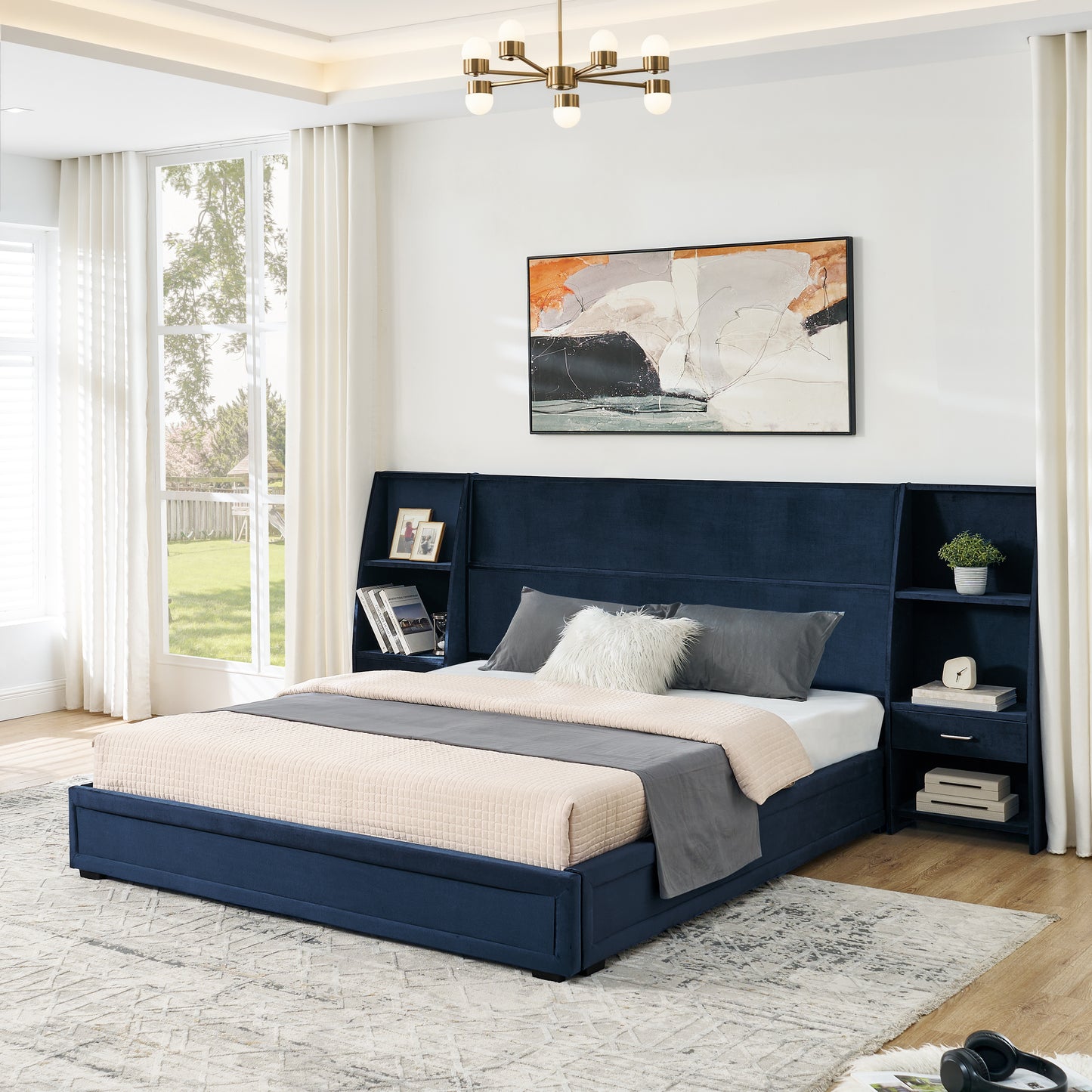Storage Platform Bed