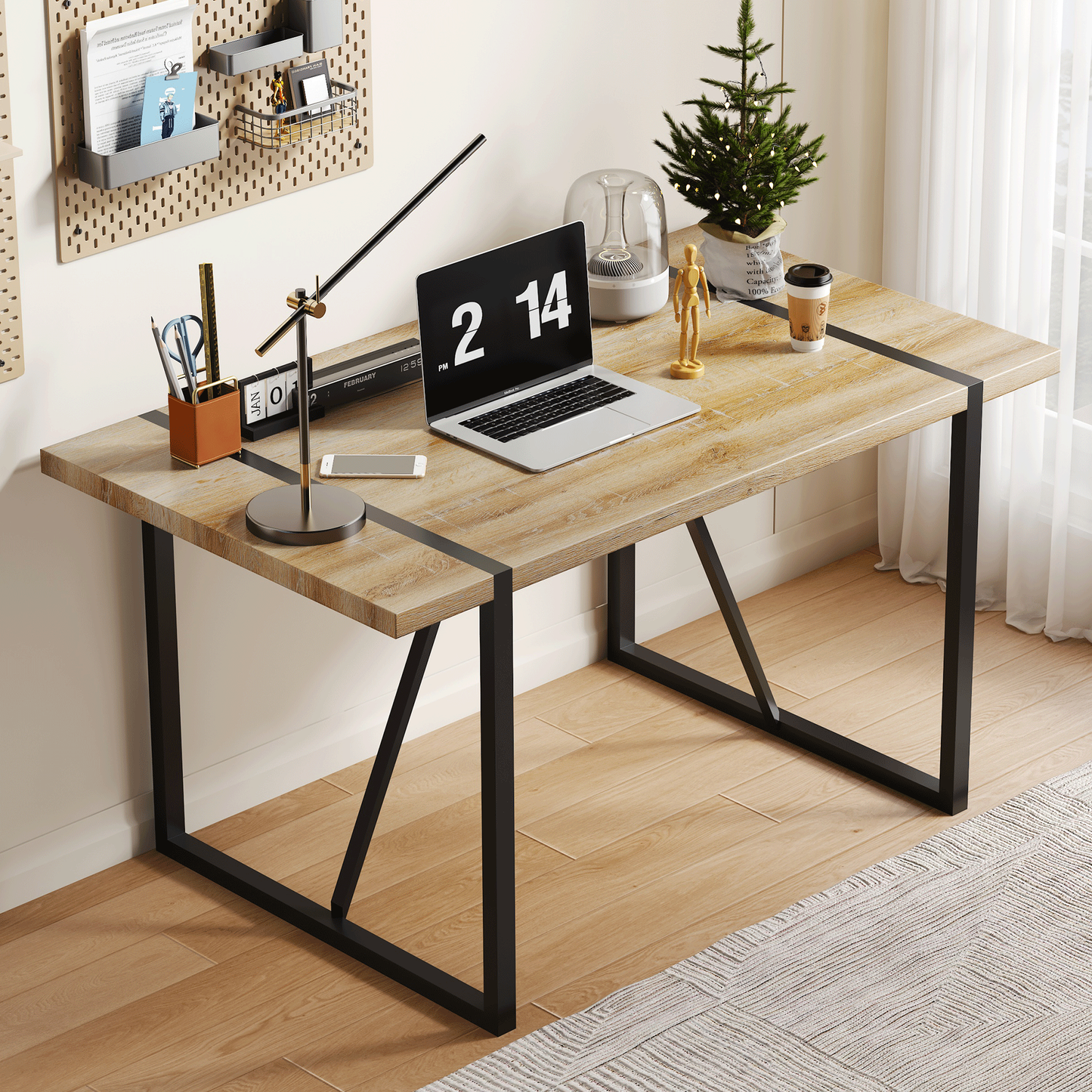 Rustic Industrial Dining Table