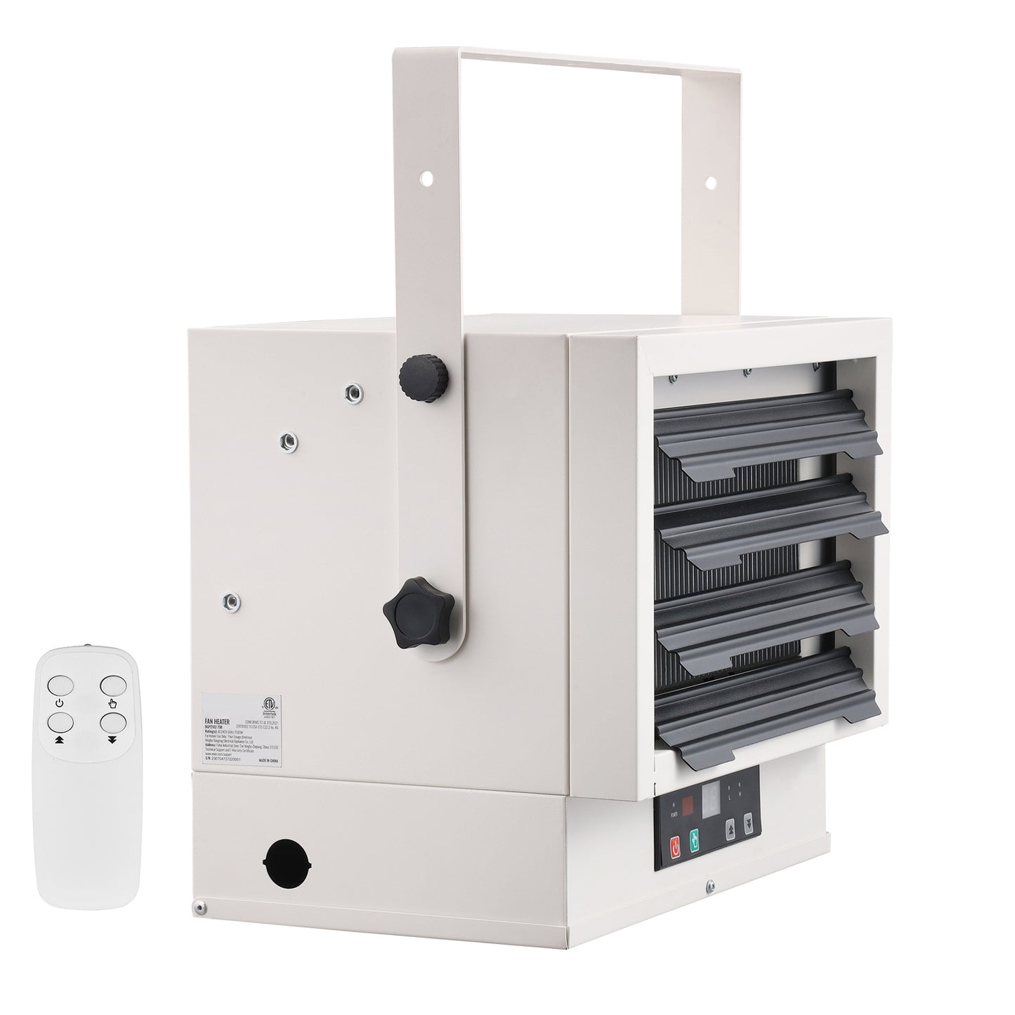 Electric Garage Heater 7500Watt Remote-Control