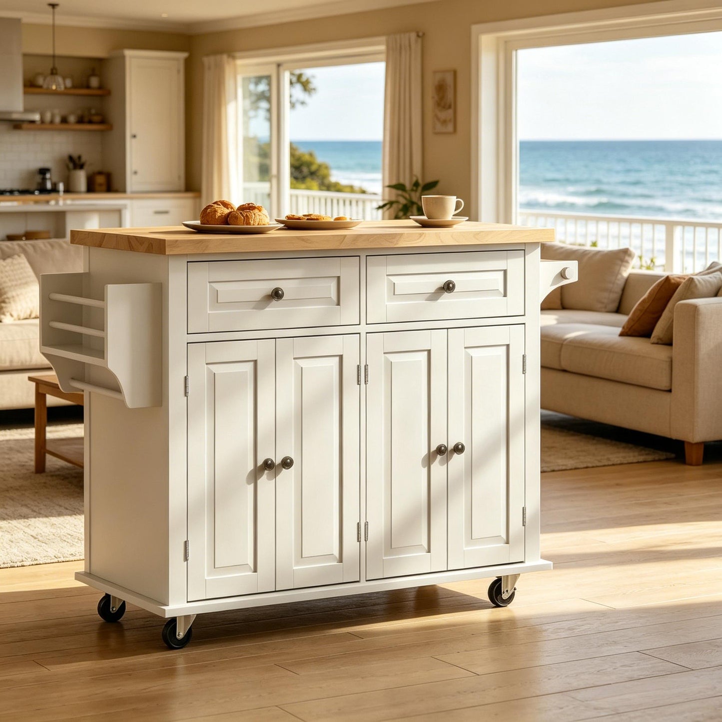 Modern Kitchen Island Cart