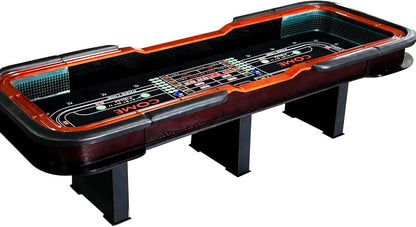 12 Feet Craps Table Model 13829 Black