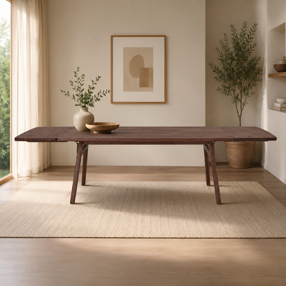 Extendable Wood Dining Table