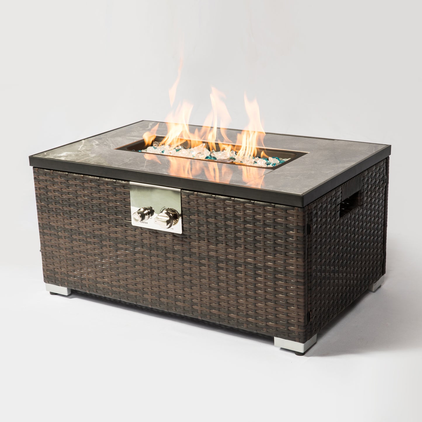 Propane Fire Table 32in Brown