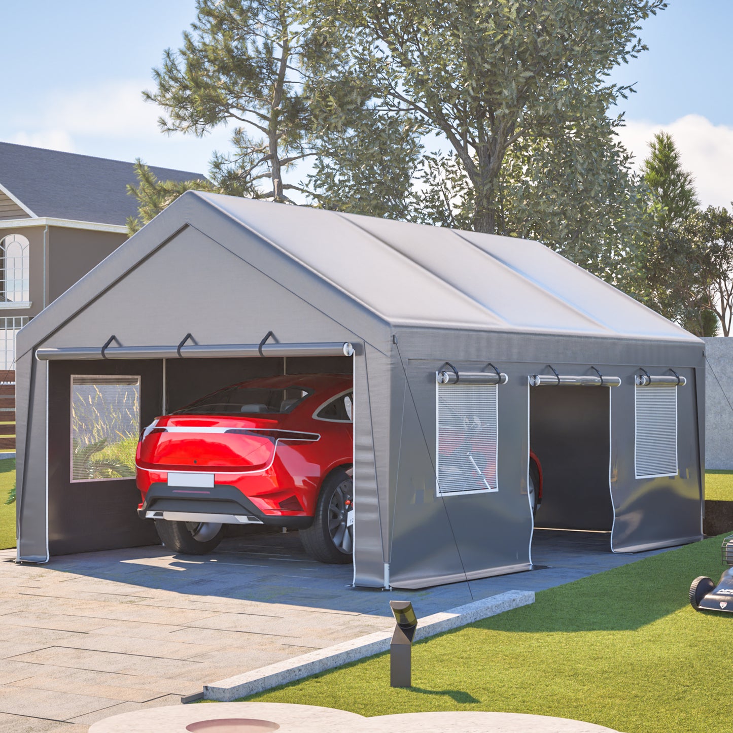 Outdoor Storage Tent 13x20ft Waterproof