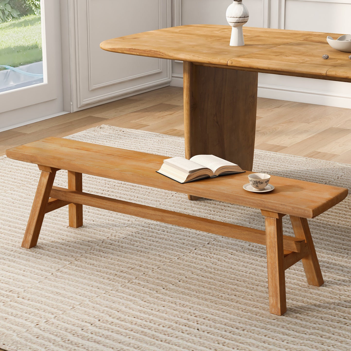 Farmhouse Storage Bench