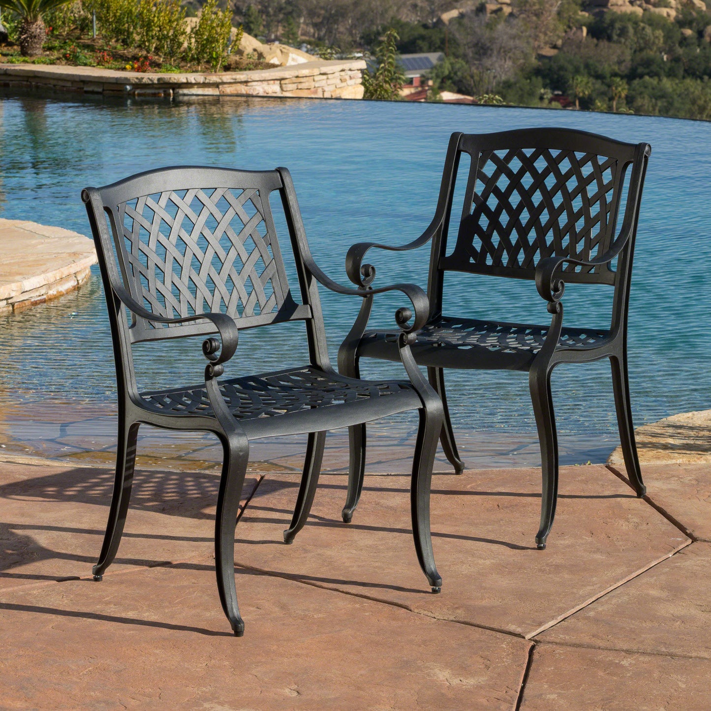 Cayman Mesh Chair Set 2-Piece