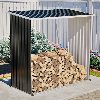Outdoor Storage Shed 62-Cu.-Ft Weatherproof