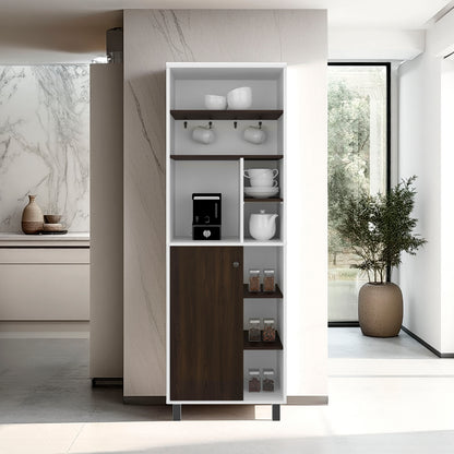Tall Coffee Station Cabinet