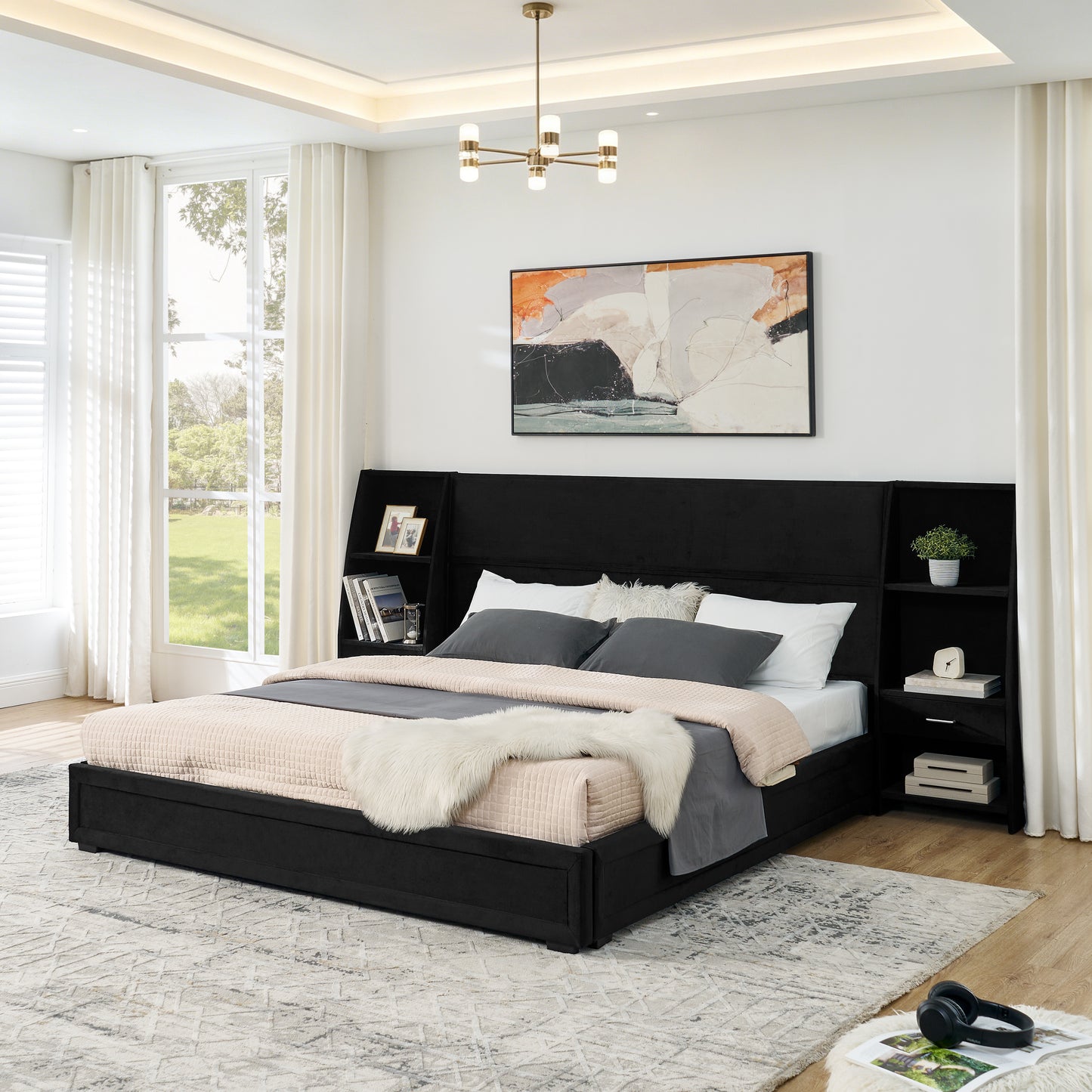 Storage Platform Bed