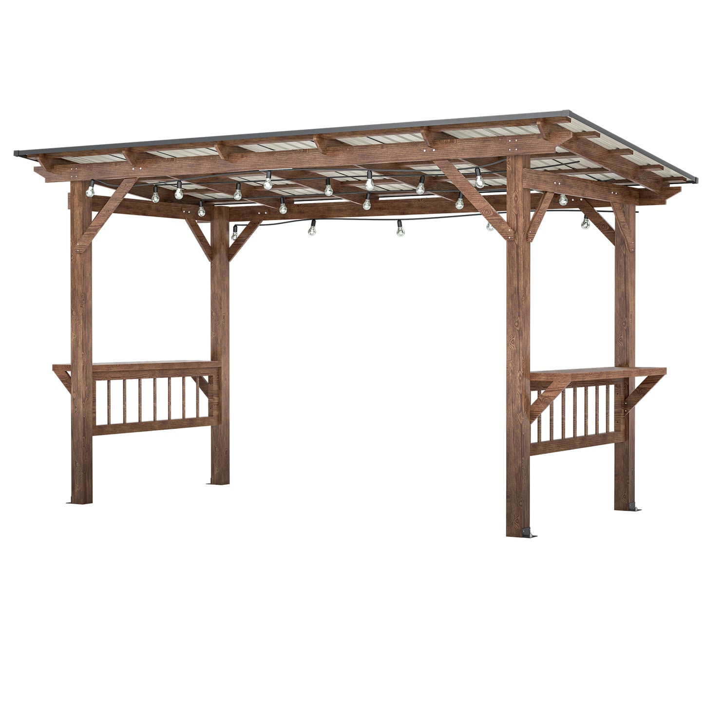 Grill Gazebo 13x6.5ft