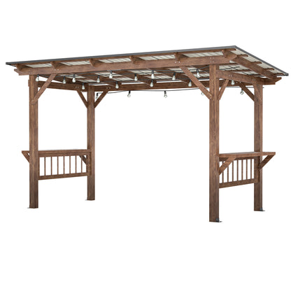 Grill Gazebo 13x6.5ft