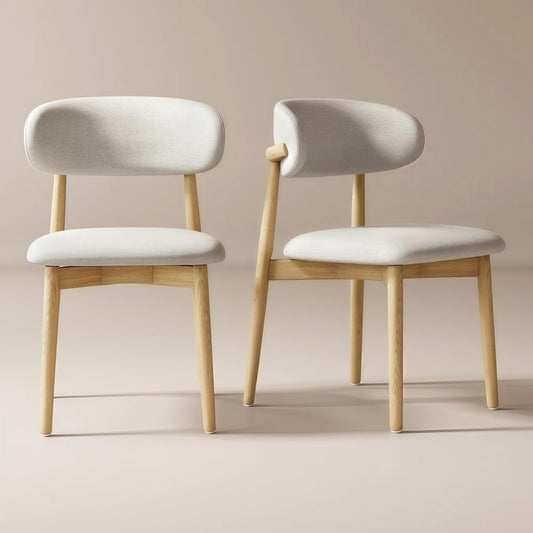 Ash Wood Dining Chairs