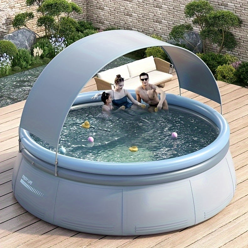 Inflatable Swimming Pool 118.11in-X-25.98in