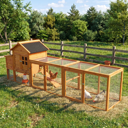Outdoor Chicken Coop Weatherproof 4-6-Chickens