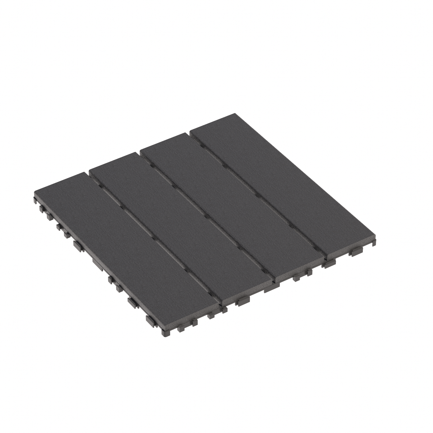 Interlocking Deck Tiles 12x12in Grey