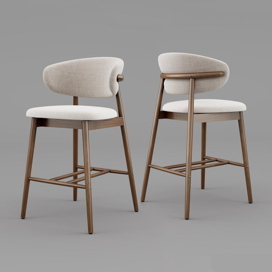 Ash Wood Bar Stools