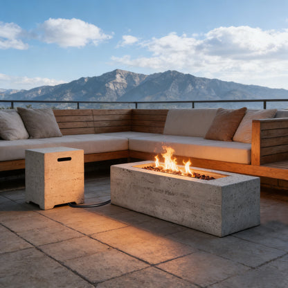 Portable Propane Fire Pit 41.9in