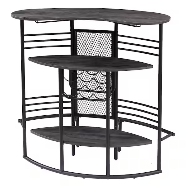 Wine Rack Bar Table