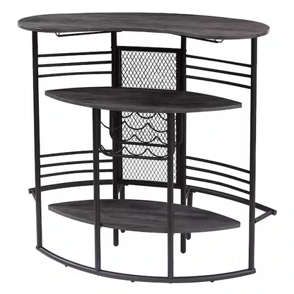 Wine Rack Bar Table
