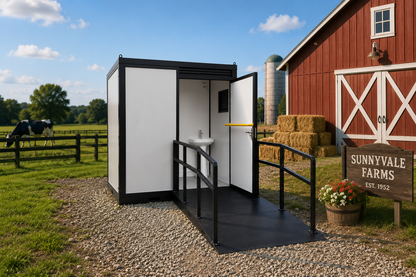 Portable Toilet Lighting Sink Ventilation-Fan