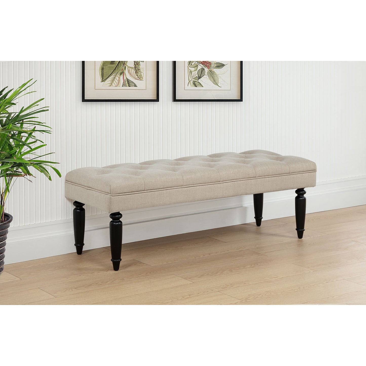 Upholstered Entryway Bench