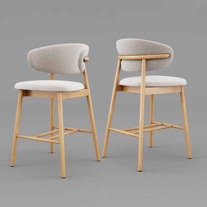 Ash Wood Bar Stools