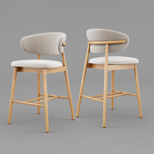Ash Wood Bar Stools