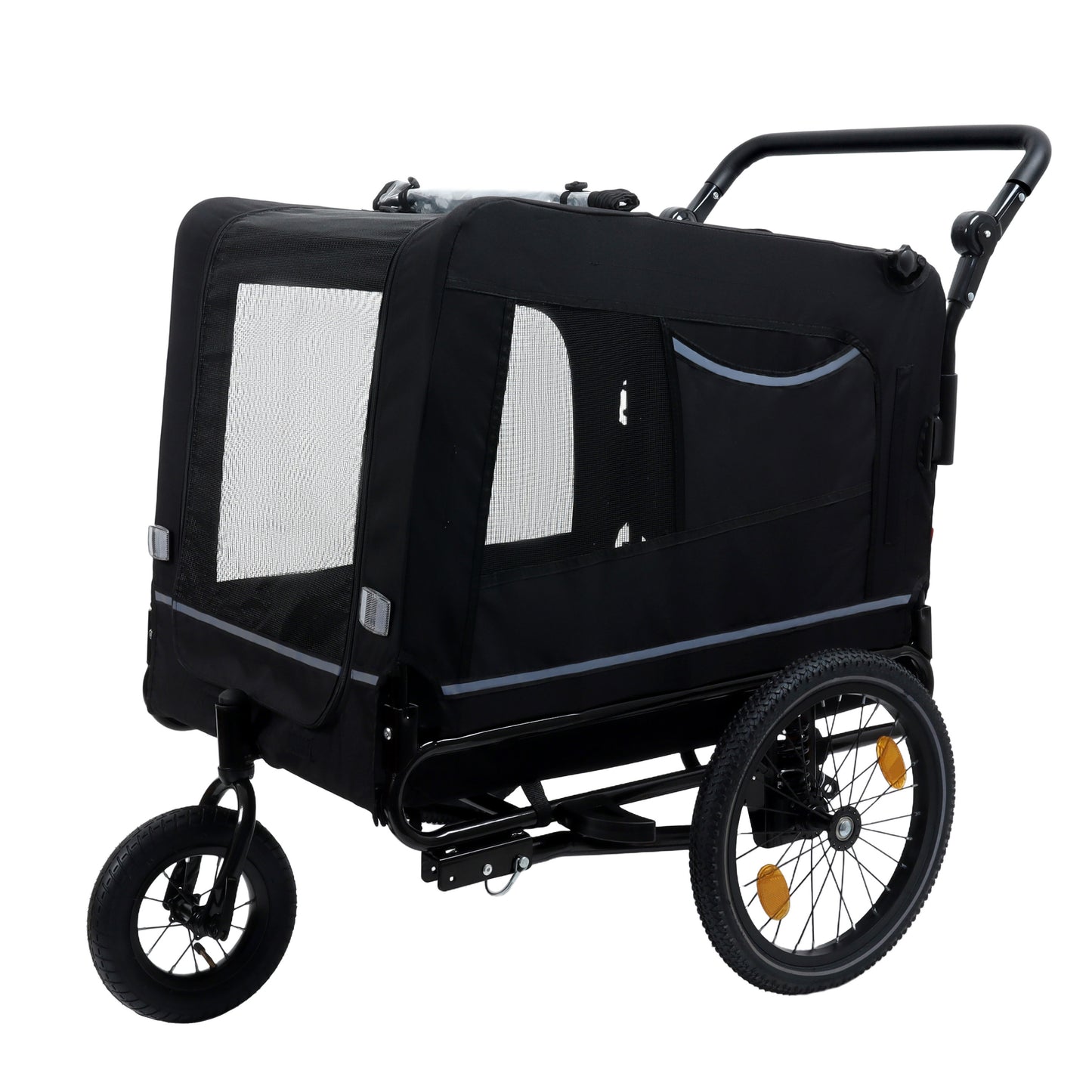Pet Bike Trailer Extra-Large Black
