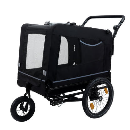 Pet Bike Trailer Extra-Large Black
