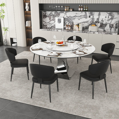 7-Piece Sintered Stone Dining Set