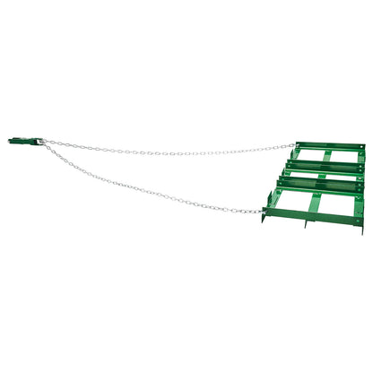Tow-Behind Drag Harrow 4ft Heavy-Duty