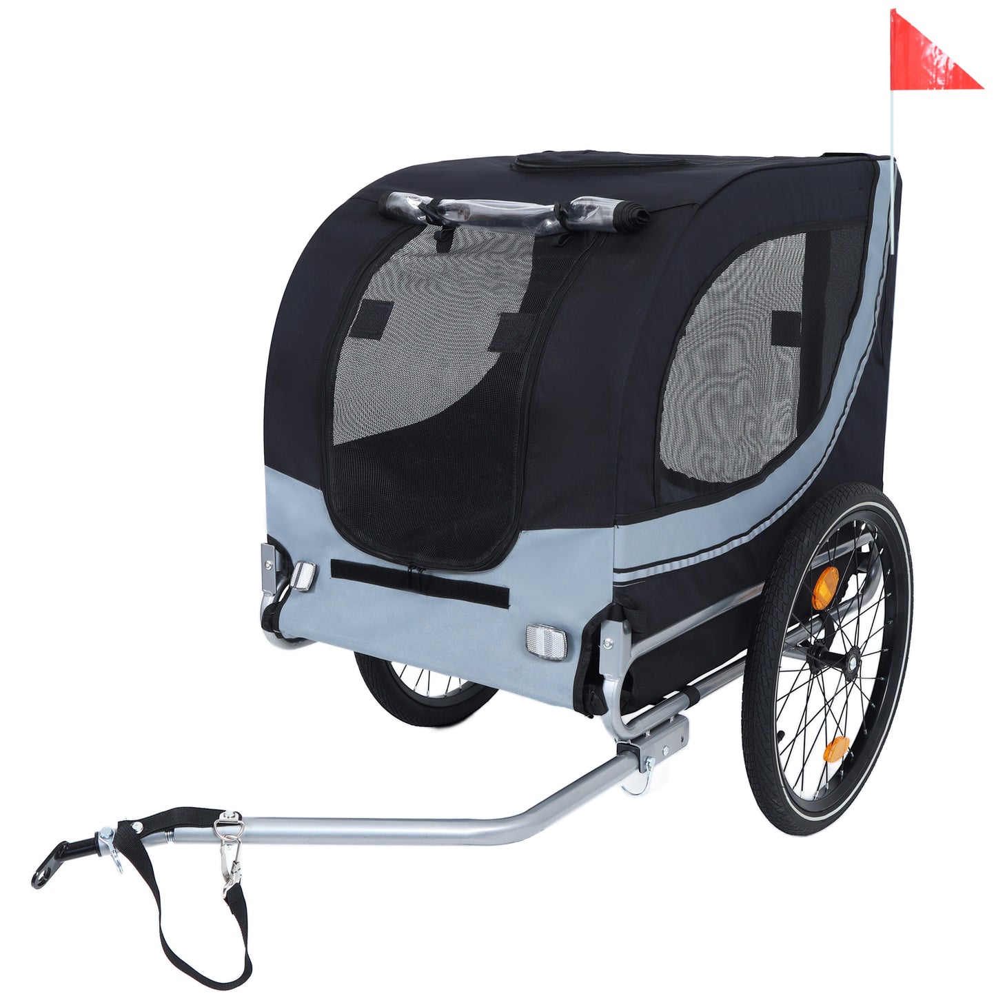 Pet Bike Trailer 66LB Black