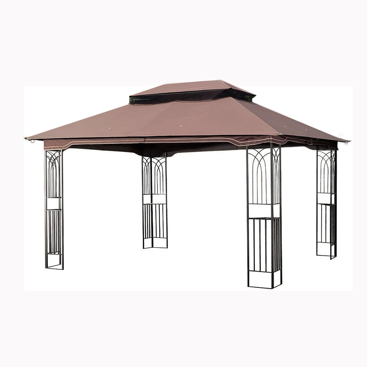Outdoor Gazebo Canopy 13x10 Brown