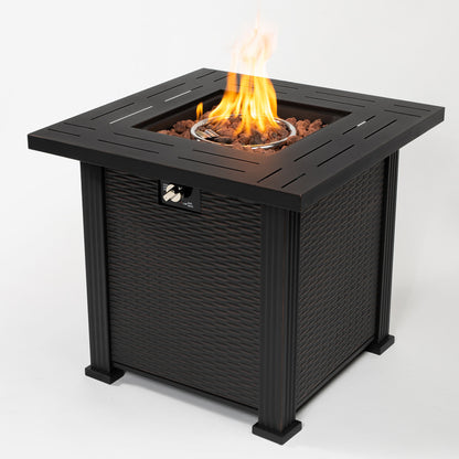 Propane Fire Table 28in Black