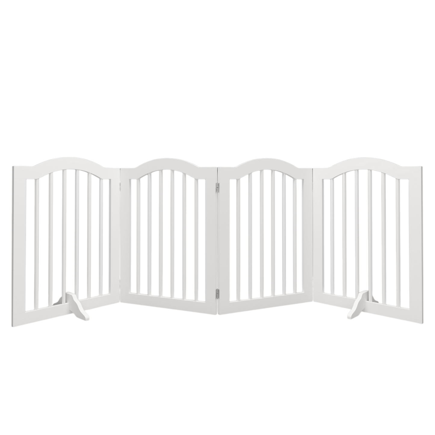 Freestanding Pet Gate 27.6in White