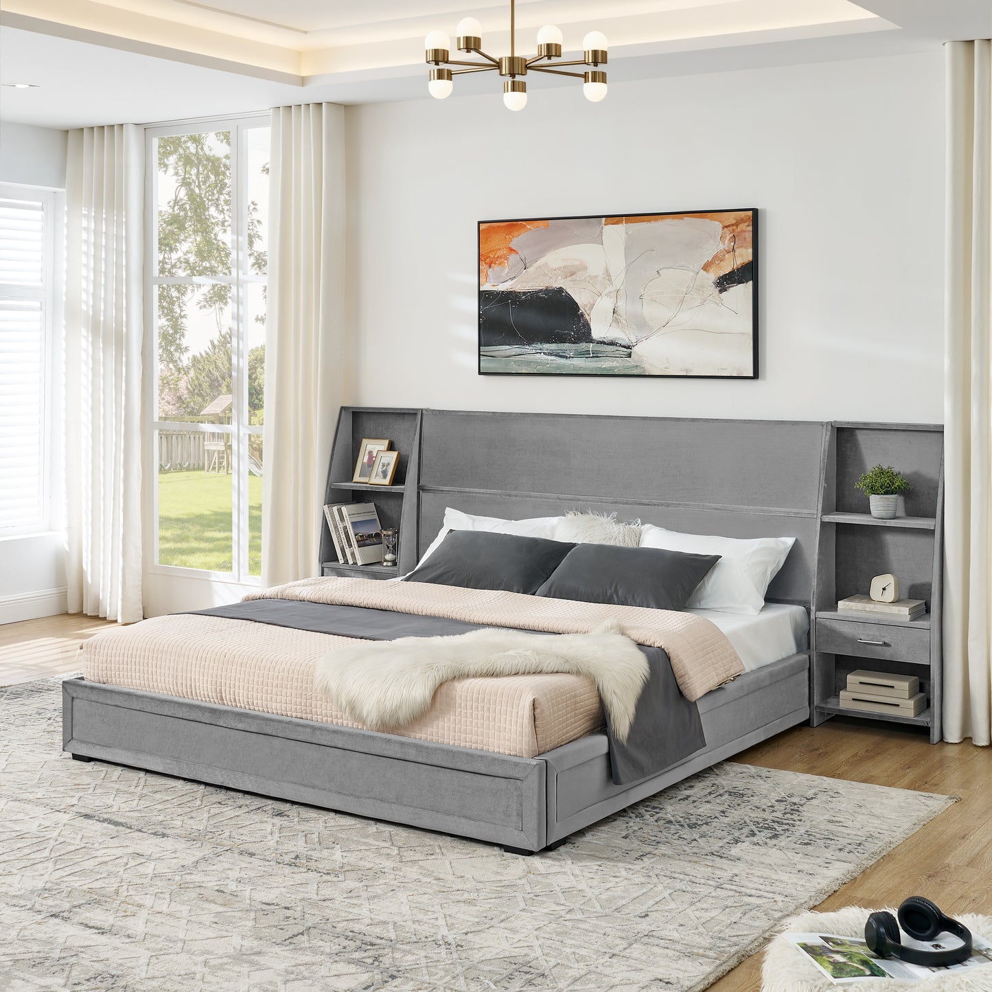 Storage Platform Bed