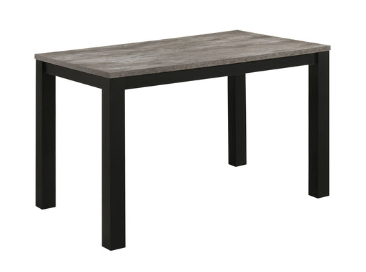 Faux Concrete Dining Table