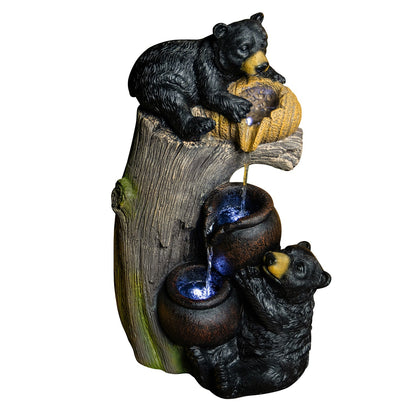Outdoor Garden Fountain LED 60cm