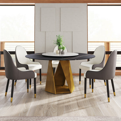 Marble Round Dining Table