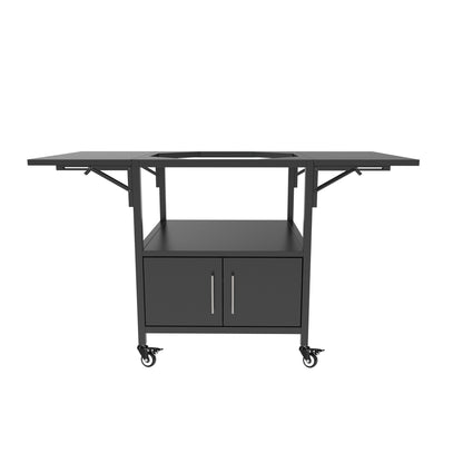 Outdoor Grill Cart 59.3x27.6x31in Black