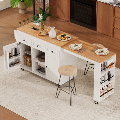 Kitchen Island with Dining Table