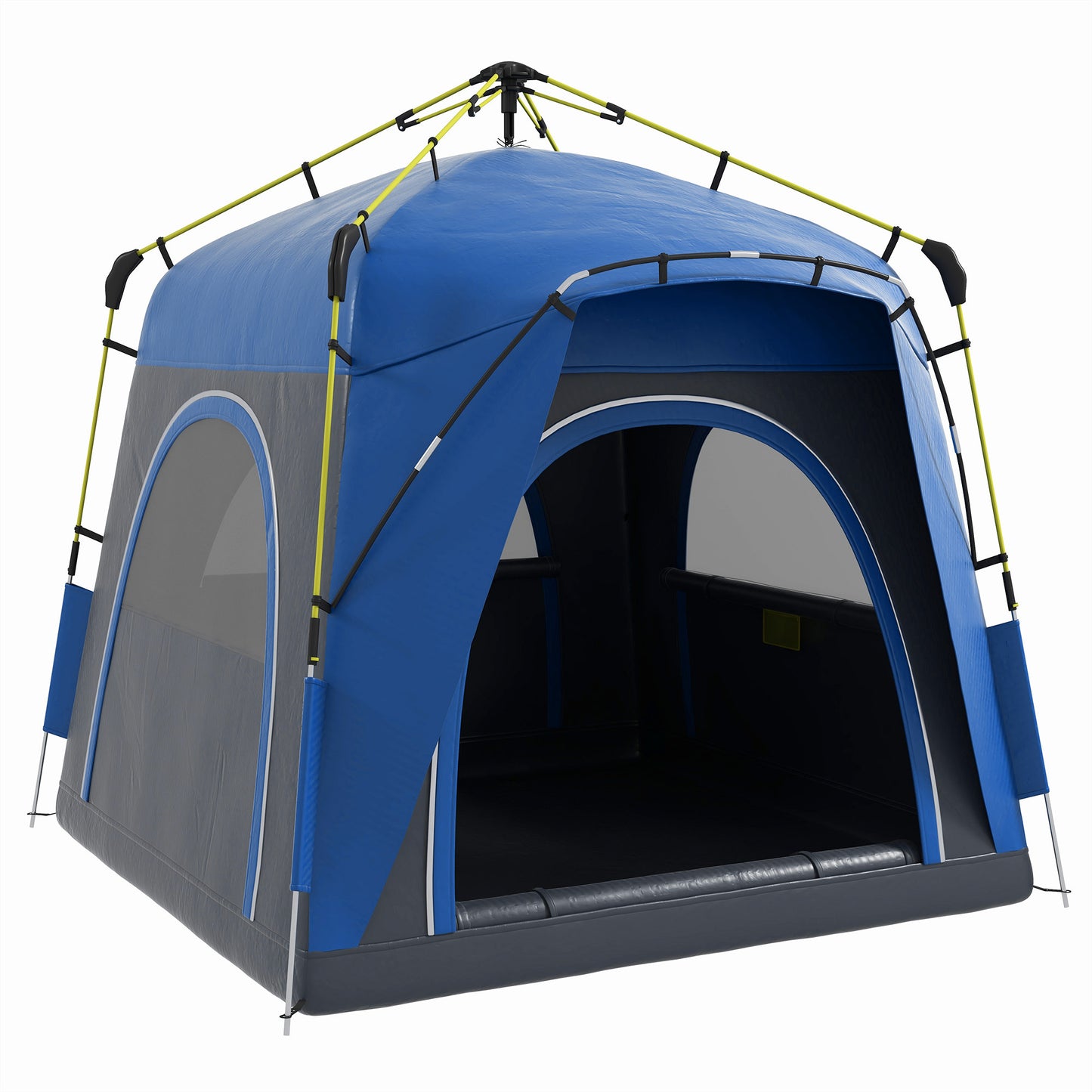 Pop-Up Camping Tent 4-Person Blue