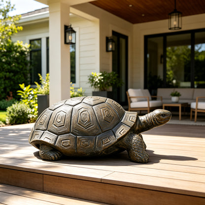 Tortoise Garden Statue 30.51in Resin