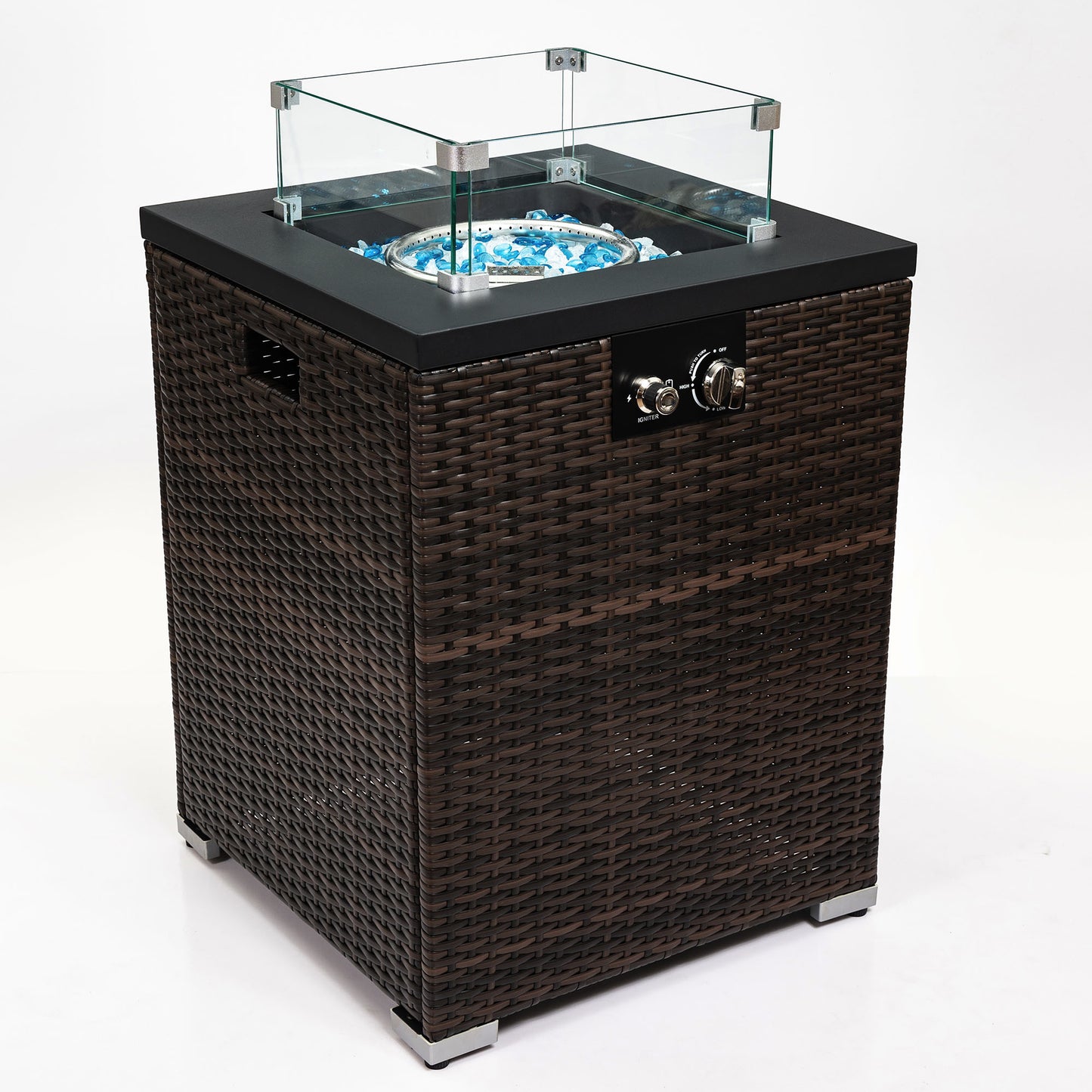 Propane Fire Table 22in Black