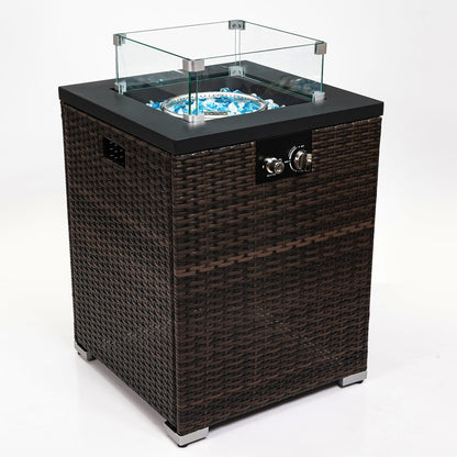 Propane Fire Table 22in Black
