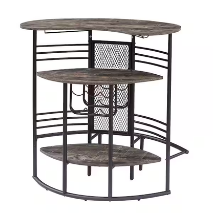 Wine Rack Bar Table