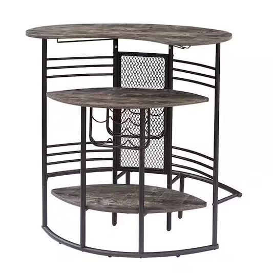 Wine Rack Bar Table