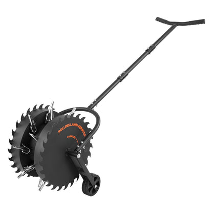 Rolling Lawn Core Aerator 16.6in